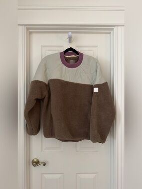 FP movement by Free People pullover jacket Sherpa sweatshirt